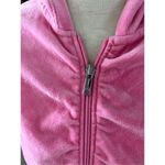 Juicy Couture  pink hooded cut off jacket zip up size medium y2k 2000 style Photo 1