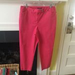 Jones New York Stretch Crop Pants Capris Bright Pink - Size 14 Photo 3