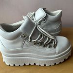 Jeffrey Campbell Women's Platform Chunky Chunky White Lace Up Sneaker Boots Photo 11