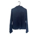 Bandolino Denim Jacket‎ Womens Medium Button Up Dark Wash Classic Jean Coat Photo 1