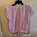 Hollister Striped Tie Front Top Photo 1