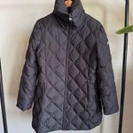 Guess Black Puffer Quilted Winter Jacket Size L Photo 0