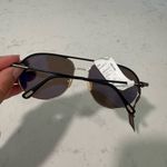 Tom Ford  Black and Gold Aviator Sunglasses Photo 3