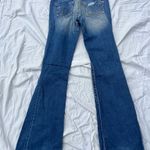 BKE  Jeans Women 29 x 35 1/2 Sabrina Boot Cut Back Flap Embroidered Stretch Jeans Photo 6