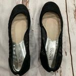 Michael Kors BLACK LEATHER AND MESH BALLET FLATS Photo 1