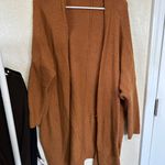 ASOS Rust Cardigan Long Sweater Photo 0