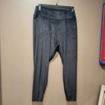 Lane Bryant Size E/F Black Plush Velvet Super Smooth Wide Waist Leggings Photo 4