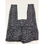 CRZ Yoga Women's Pull On Heather Mid-Rise Leggings Black & White Size X-Small Photo 4