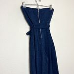 Bec & Bridge  Navy Strapless Jumpsuit Photo 6