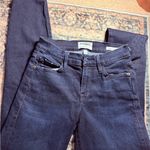 frame denim  Women's Dark Blue Skinny Jeans Photo 1