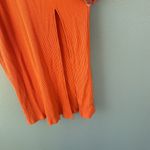 Forever 21 Orange Bodycon Midi-dress with razorback - adjustable Photo 2
