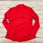 Spyder Active Women Red Zip Up Jacket Athletic Thumbholes Size L Size L Photo 6