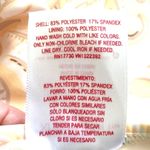 Xhilaration Juniors Cheeky Bottom Cream Yellow Paisley Print Bikini Swim Size M Photo 5