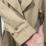 J.Crew NWT Relaxed Heritage Chino Tan Trench Coat 100% Cotton (Size XXS) Photo 8