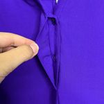 cupio Dress Womens HighâLow Sleeveless V Neck Purple Size SmallâNWT Photo 3