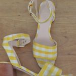 J.Crew Strappy Stipe Sandal Style Heels Size 9.5 Photo 0