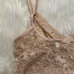 Gilligan & O’Malley Floral Lace Bralette Beige Size XS Photo 5