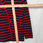 Talbots Striped Large Petite Double-Breasted Jacket Nautical Preppy Twee Posh Photo 7