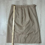 Pendleton ‎ Womens Skirt Suit Set Tan Beige Blazer Jacket Career Two Piece Set Photo 6