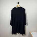 Catherines NWT  2 Piece Starburst Shimmer Tank/Cardigan Sheer Navy Size 26W Photo 13