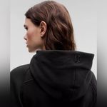 Lululemon  Scuba Oversized Half-Zip Black Hoodie size XL/ XXL gold hardware Photo 2