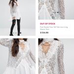 Free People NEW Tell Tale Lace Tunic Top/Shirt Blouse Photo 2
