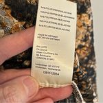 Free People  Out For The Night Top Blouse in Snake Combo Oversized Size Small Photo 4