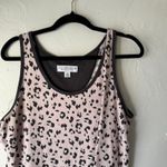 Live Love Lounge Karen Neuburger Size Large Pink Gray Leopard Soft Sleep Tank Photo 1