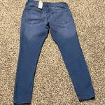 SO  Blue Skinny Jeans with Elastic Waistband Photo 2