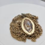 Chico's  Labrodite Amulet Necklace 20" Gold‎ Tone Chunky Multi Strand Lobster Claw Photo 6