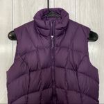 Eddie Bauer  EB650 Down Quilted Puffer Vest Deep Eggplant size XS Extra Small Photo 2