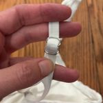 Ris-k  Allure Bikini Top Textured White Size XS NWOT Swimsuit‎ Photo 3