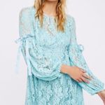 Free People NEW  Ruby Crochet Lace Mini Dress Photo 2