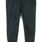 Urban Outfitters Silence + Noise Black Ankle Zip Skinny Jeans Photo 0