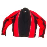 Vintage Y2K 2000s Joe Rocket Motorcycle Racing Jacket Women’s Large Red Black Photo 4
