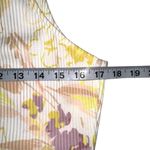 Ted Baker Effi Twist Cut Out Back Ribbed Floral Sleeveless Mini Dress 5 US 12 Photo 6