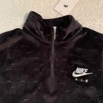 Nike Air Women’s Velour Quarter Zip Long Sleeve Top Photo 5