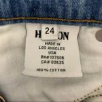 Hudson Jeans Hudson Leigh Distressed Boyfriend Button Fly Jeans Size 24 Photo 4