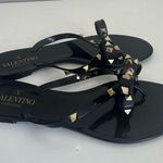 Valentino Garavani ROCKSTUD RUBBER SLIPPER 38 Photo 6