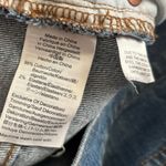 Madewell Size 30 High Rise Denim Mid Length Jean Shorts Raw Hem Photo 6