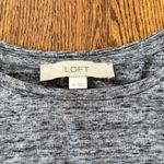 Loft  grey scrunch sleeve tee Photo 2