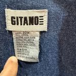 Vintage Gitano Women’s Denim Button Jacket Oversized Size 20W‎ Blue Photo 4