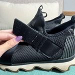 Sorel Kinetic Sneaker Women 7.5 Black Slip On Shoes Fashion NL3374-010 Walk Fall Photo 3