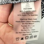 Title Nine Black and White Polka Dot Dress Sleeveless Fit & Flare Athletic Dress Photo 5