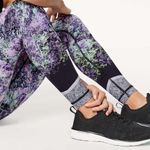 Lululemon 💙 Wunder Under Hi-Rise Tight Nulux 28" Vivid Vision 50g Multi Black Photo 2