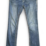 Rock Revival  Women's Blue Sukara Mid Rise Straight Jeans Size 29/7 Photo 0