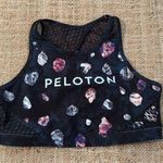 Peloton  x WITH Asteroid High Neck Sports Bra Womens M Workout Athletic Open Back Photo 0