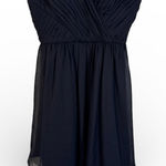 Hailey Logan  Black Strapless Y2K Flutter Mini Dress Womens 6 Prom Whimsigoth Photo 0