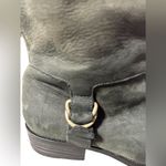 Cole Haan Nike Air Tantivy Biker Boot Brass Hardware Nubuck Leather Sz 9B Photo 3