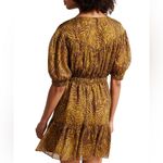 Ted Baker  Mairley Yoke Detail Printed Mini Dress Yellow Photo 1
